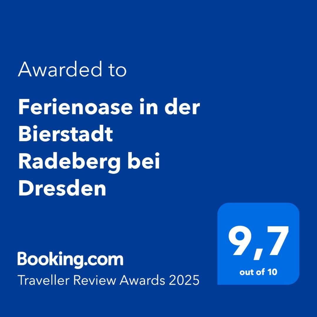 Ferienoase In Der Bierstadt Radeberg Bei Dresden Eksteriør bilde